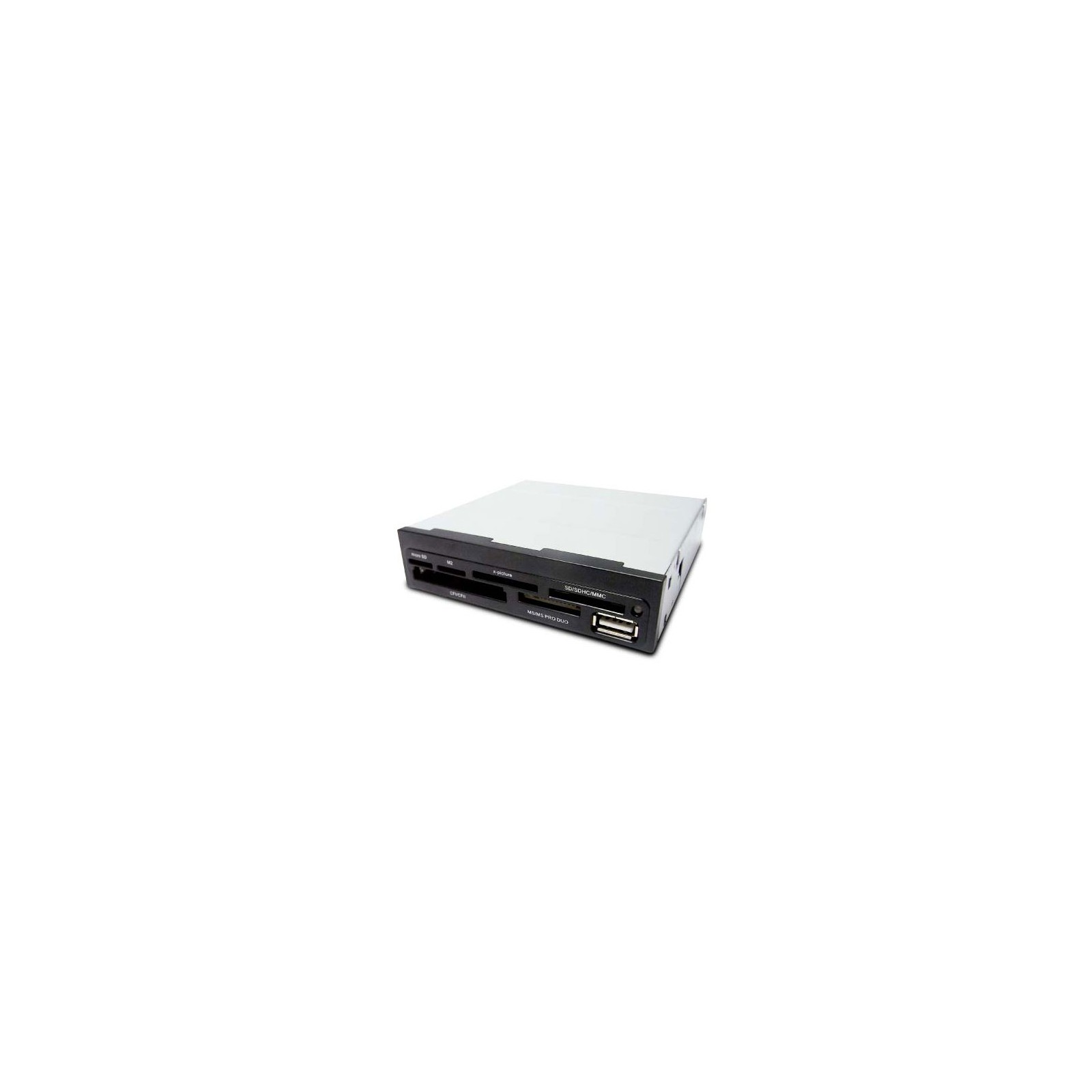 Coolbox Internal Metal Black Multi-Card Reader