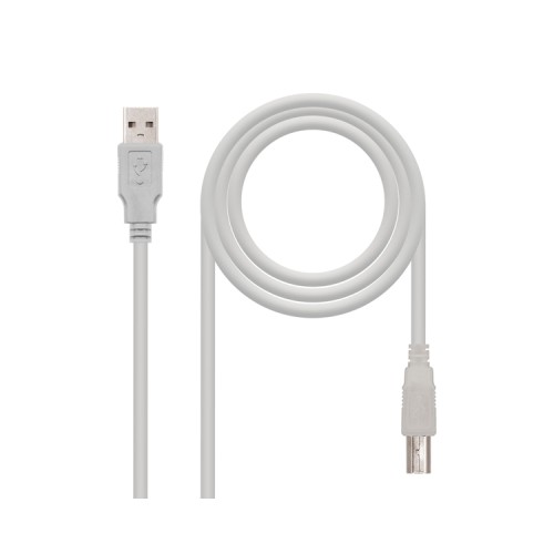 Nanocable USB 2.0 Type A-B Connection Cable 3 M