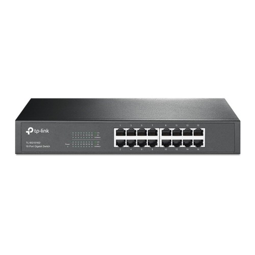 Switch TP-Link de 16 Puertos 10/100/1Gbit Rack