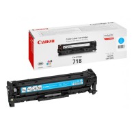 Toner Cyan Canon 718 para Impresoras Láser