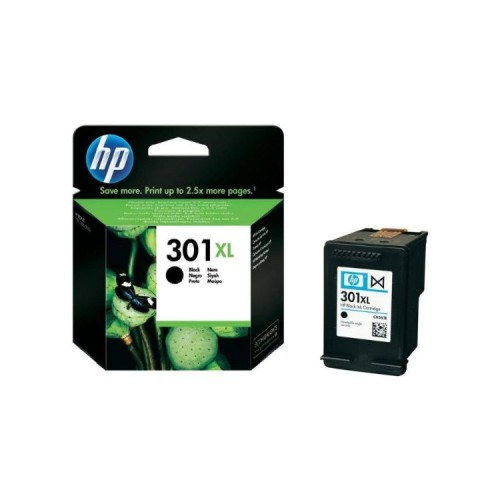 Cartucho de Tinta Negra HP 301XL