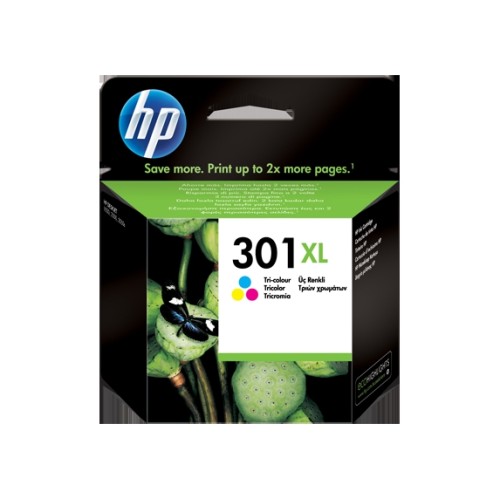 Cartucho de Tinta Color HP 301XL CH564EE