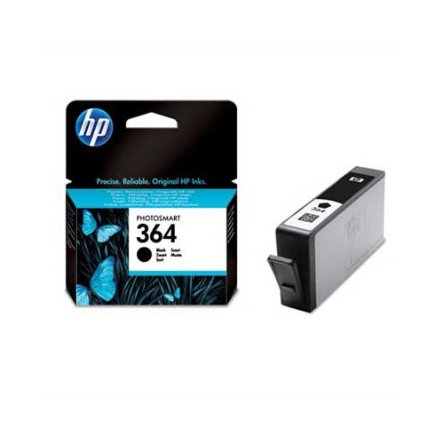 HP 364 Black Ink Cartridge (CB316EE) for Photosmart Printers