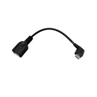 Cable Host OTG Acodado Tipo Micro B/m-a/h 15 Cm Nanocable