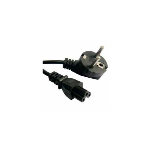 Cable Alimentacion Trebol 1.5 M Negro Nanocable