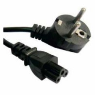 Cable Alimentacion Trebol 1.5 M Negro Nanocable