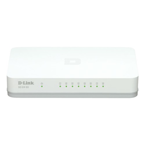 D-Link 8-Port Gigabit Ethernet Switch GO-SW-8G