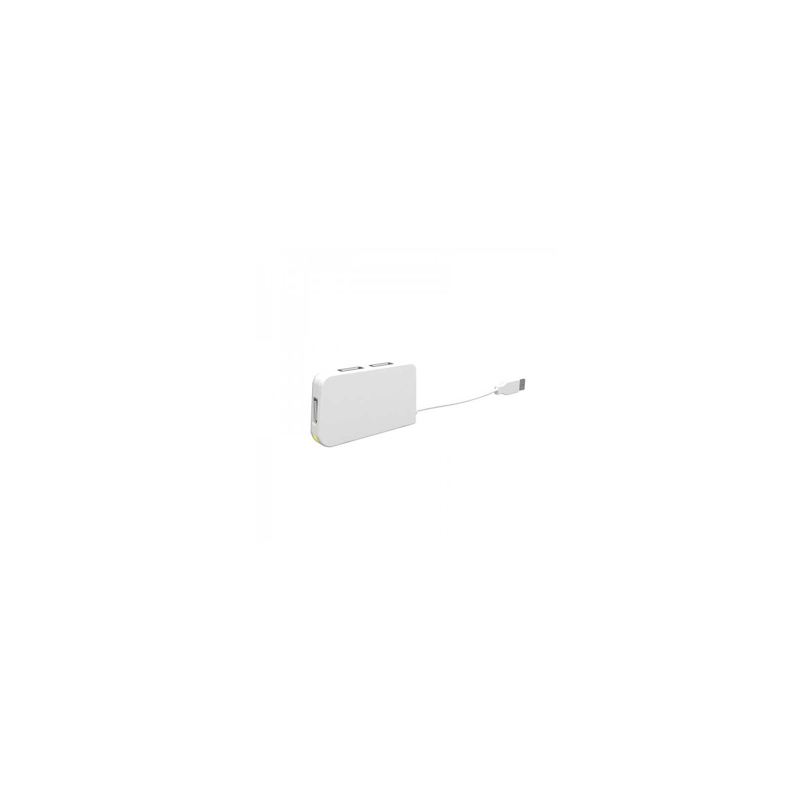 Approx 4-Port USB Travel Hub White