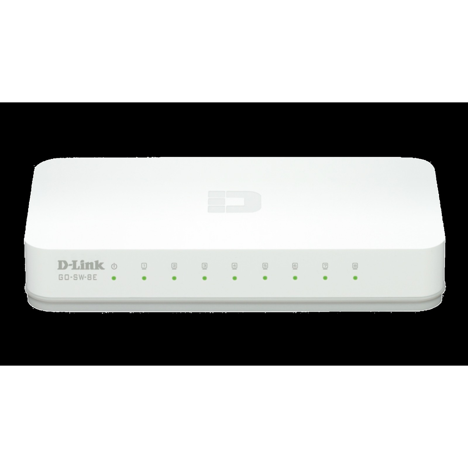 Switch D-Link GO 8 Puertos Fast Ethernet para Redes en Casa