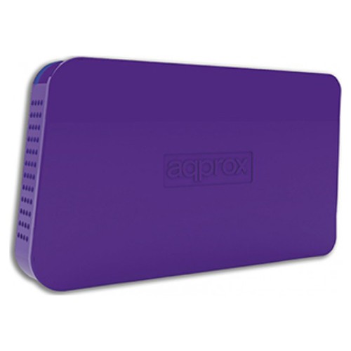 Approx 2.5 SATA USB External Case Purple