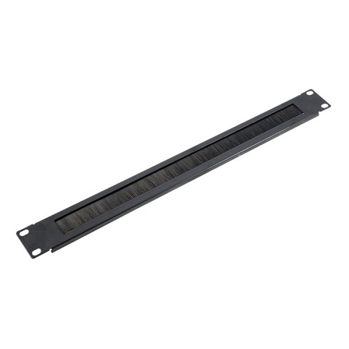 19-Inch 1U Brush Panel for Cable Management