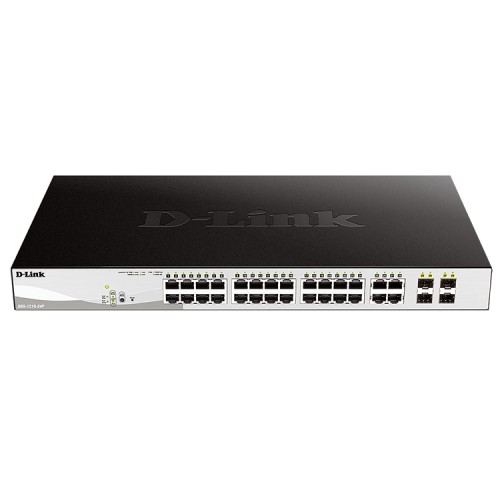 D-Link 24-Port Gigabit PoE Smart Switch