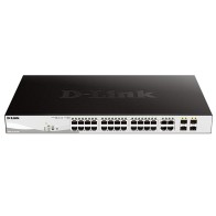 Switch D-Link 24 Puertos Gigabit PoE Smart