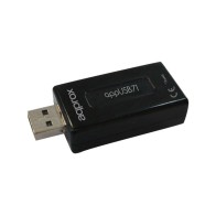 Tarjeta de Sonido USB 7.1 Approx con Control de Volumen