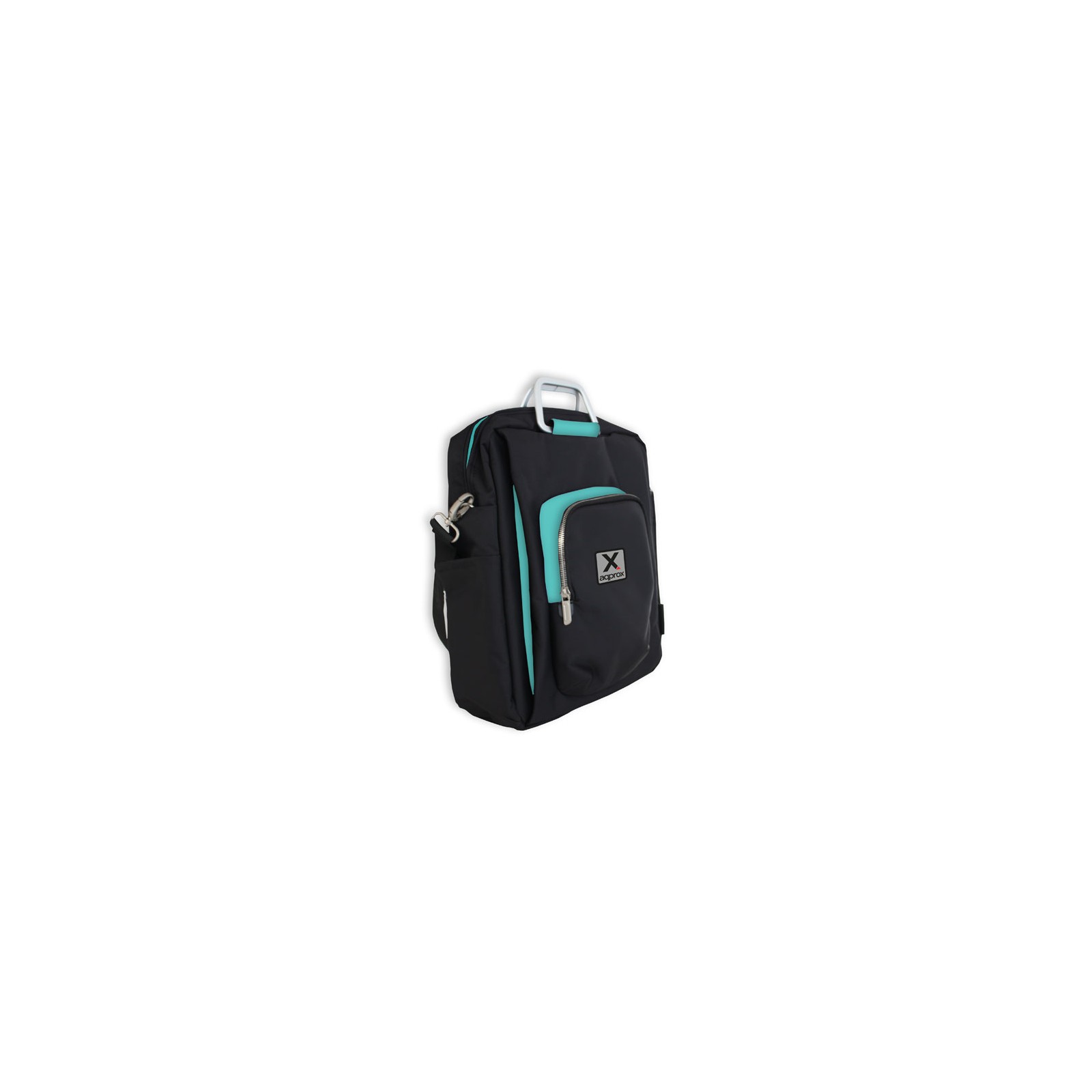 Approx Vertical Laptop Bag 15.6'' Black/Blue