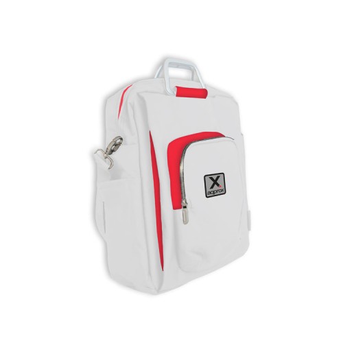 Approx Vertical Case 15.6 Inch White/Red