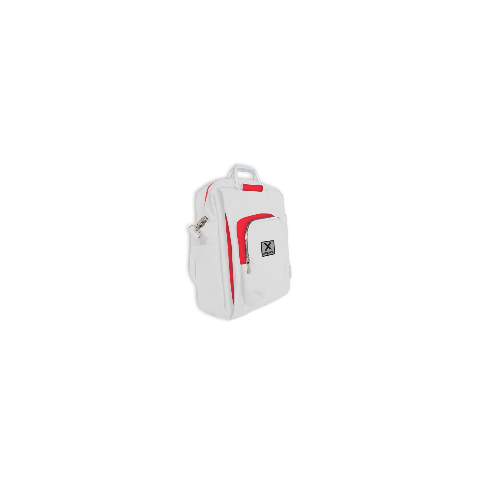 Approx Vertical Case 15.6 Inch White/Red