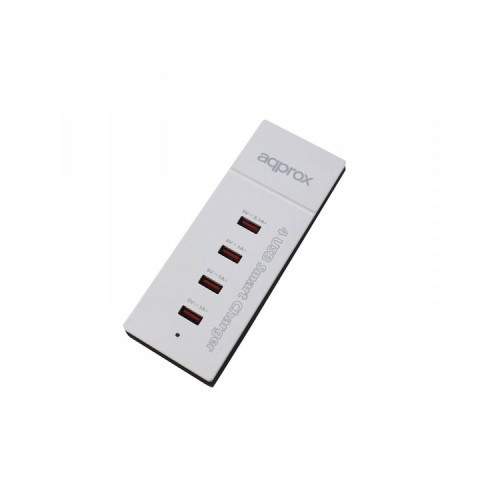 Approx Travel Wall Charger 4 USB Ports