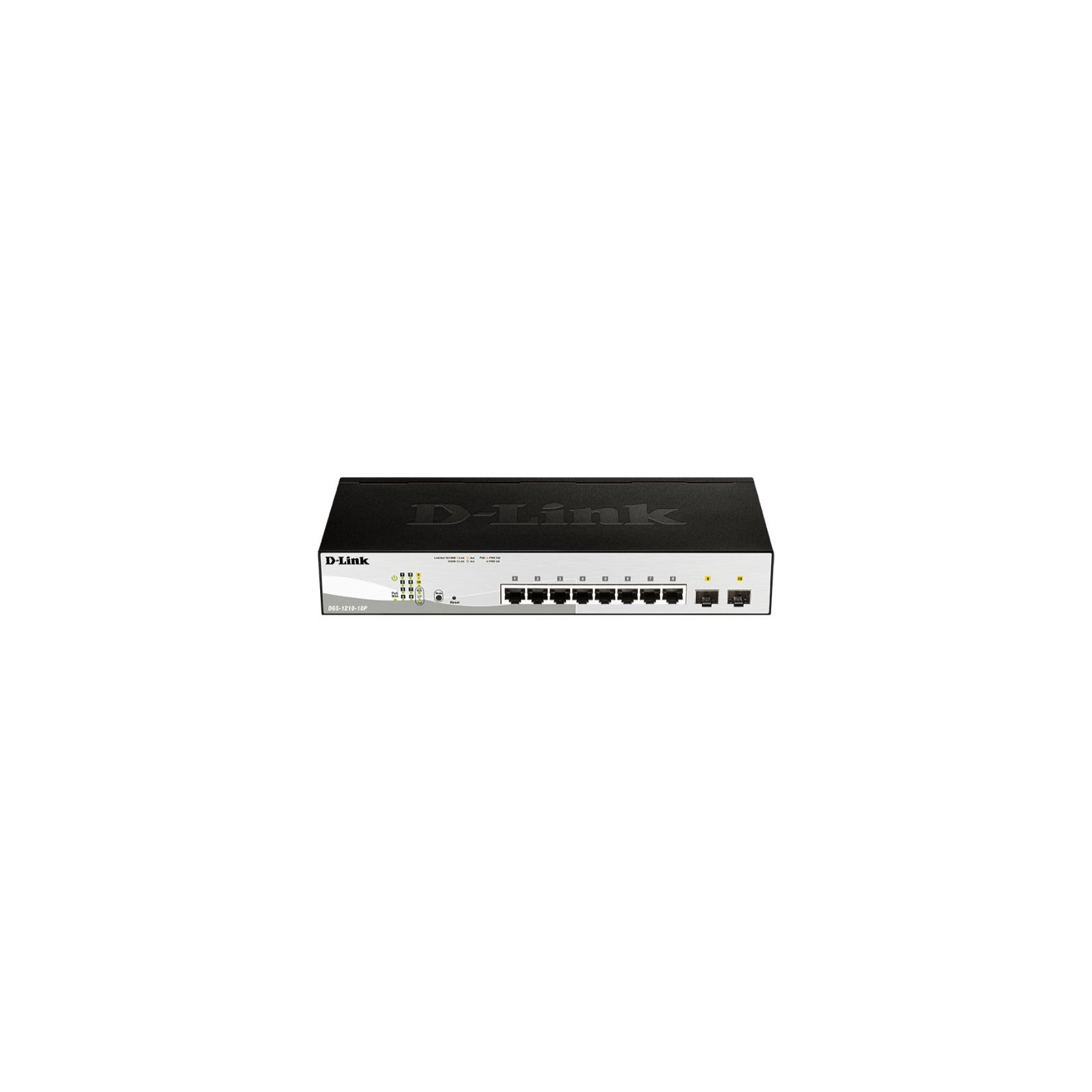 Switch D-Link de 10 Puertos Gigabit con PoE y SFP