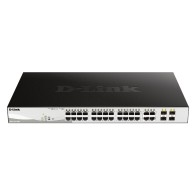 D-Link 28-Port Switch with PoE and 2 Combo Ports