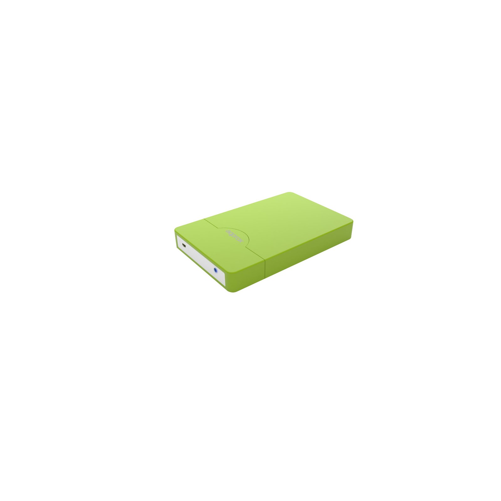 Caja Externa Usb 2.5 Sata Sin Tornillos Verde Approx