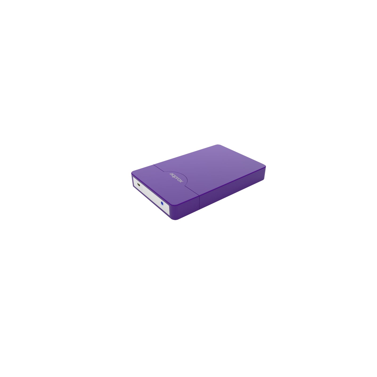 Caja Externa USB 2.5'' SATA Sin Tornillos Morado Approx