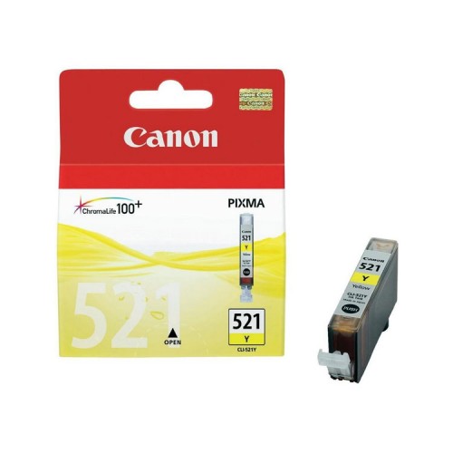 Canon CLI-521Y Yellow Ink Cartridge