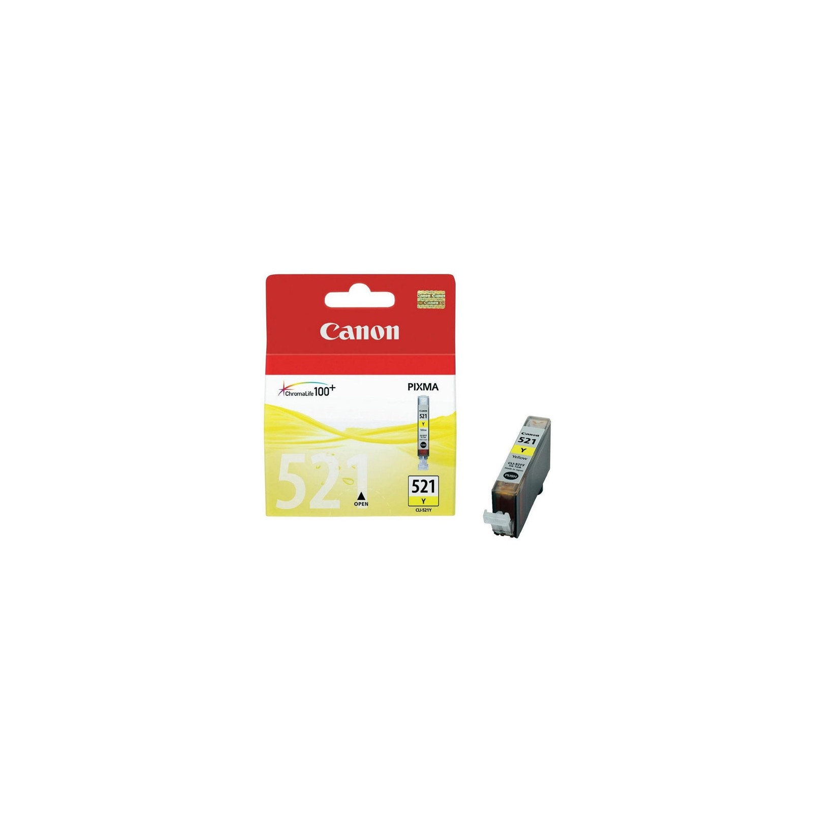 Canon CLI-521Y Yellow Ink Cartridge