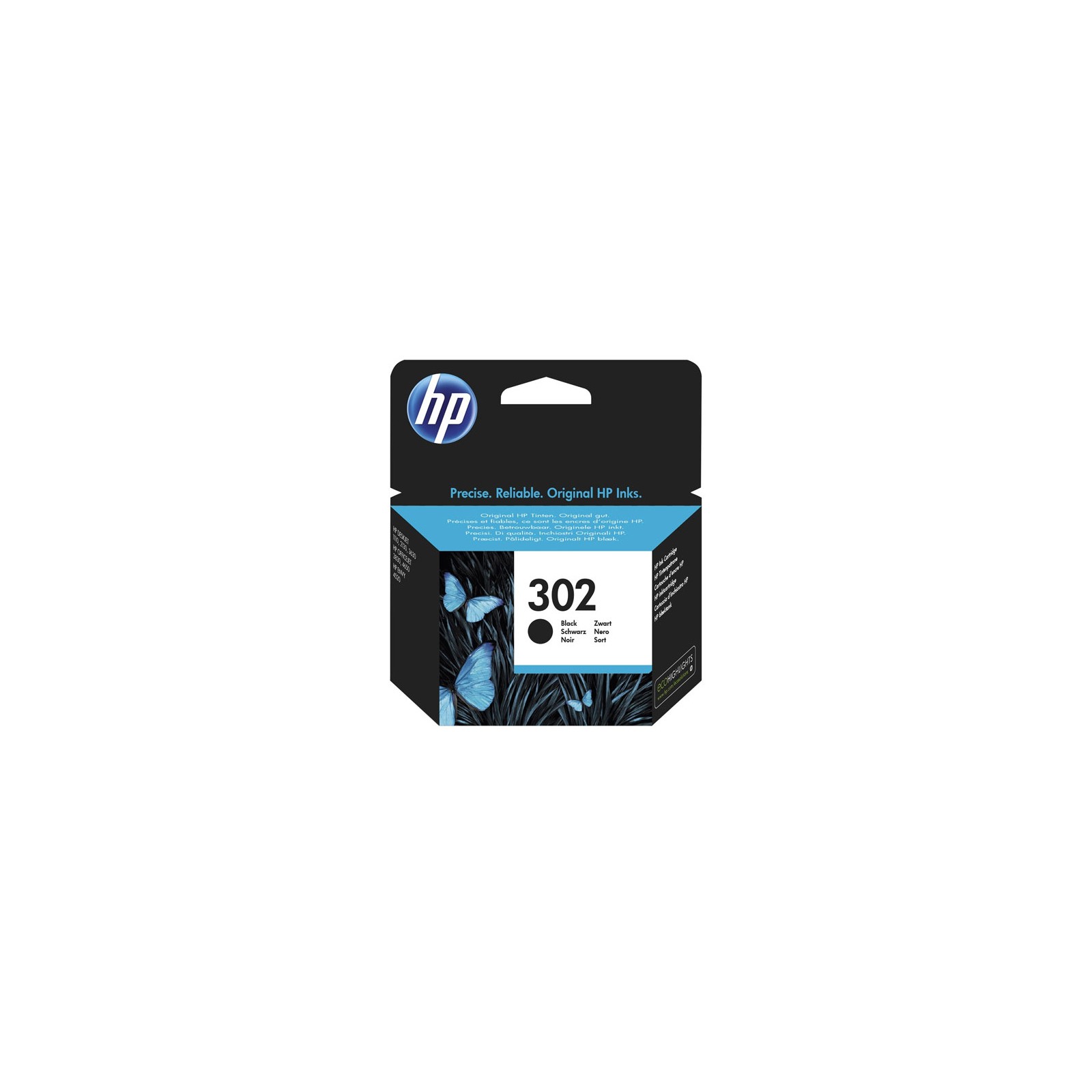 HP 302 Black Ink Cartridge