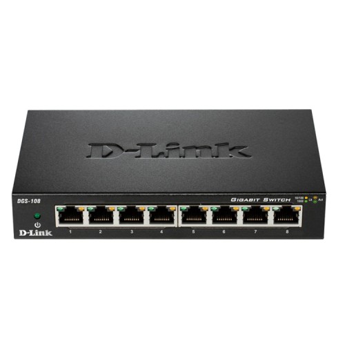 D-Link 8-Port Gigabit Ethernet Switch IPTV