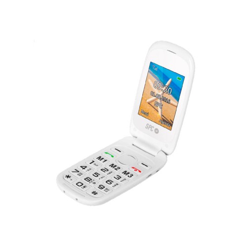 Spc Telefono Movil Harmony Senior White