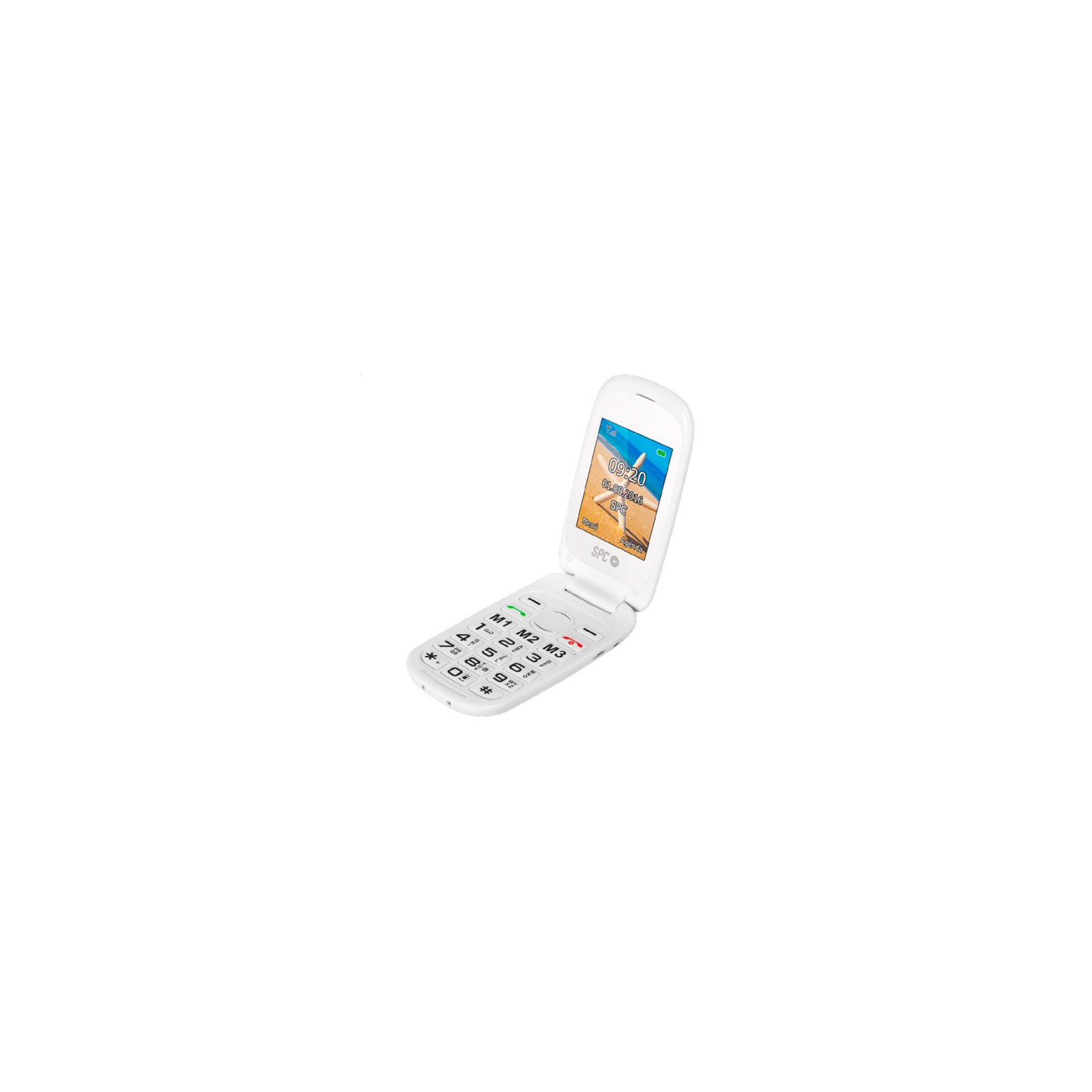 Spc Telefono Movil Harmony Senior White