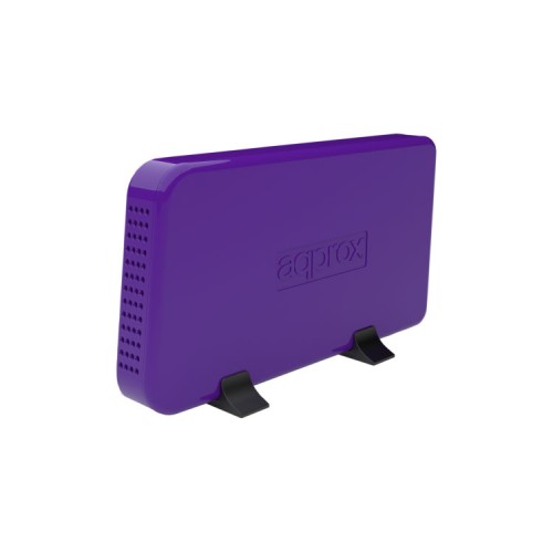 Caja Externa USB 3.0 SATA 3.0 Morado Approx