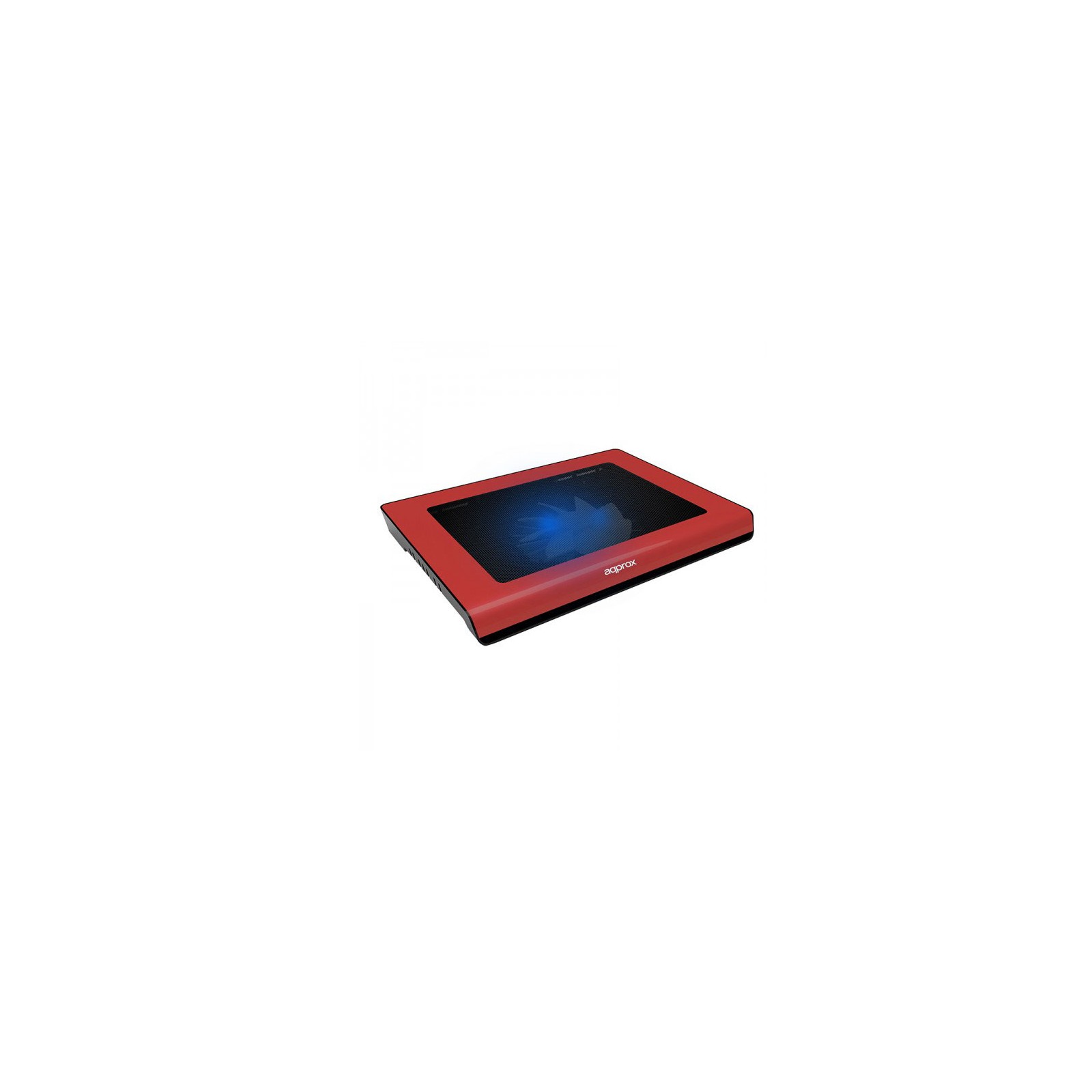 Laptop Cooler Pad 14 2 LEDs Rojo Approx