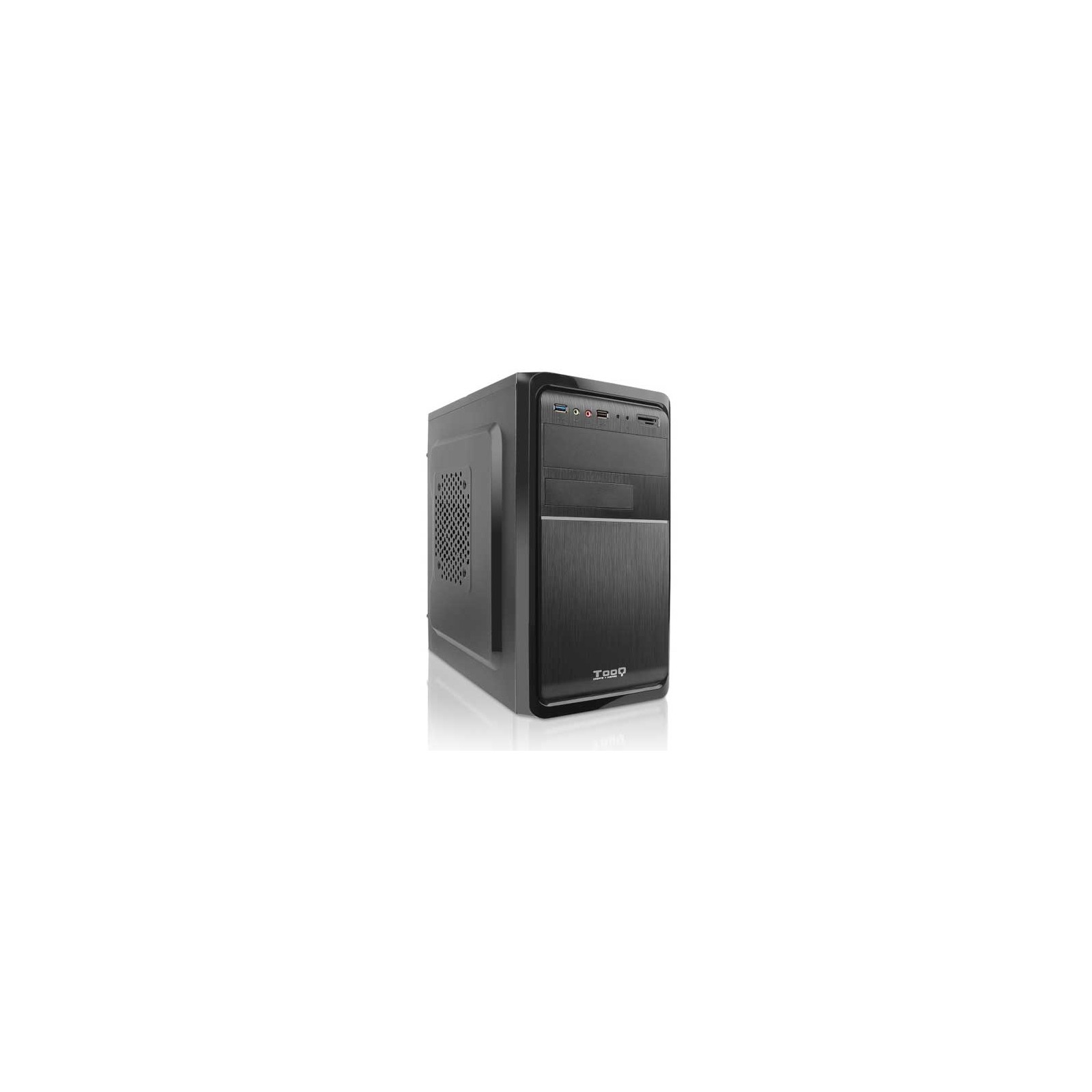 Caja Mini Torre Micro-ATX Tooq TQC-4735U FA/500 Negro