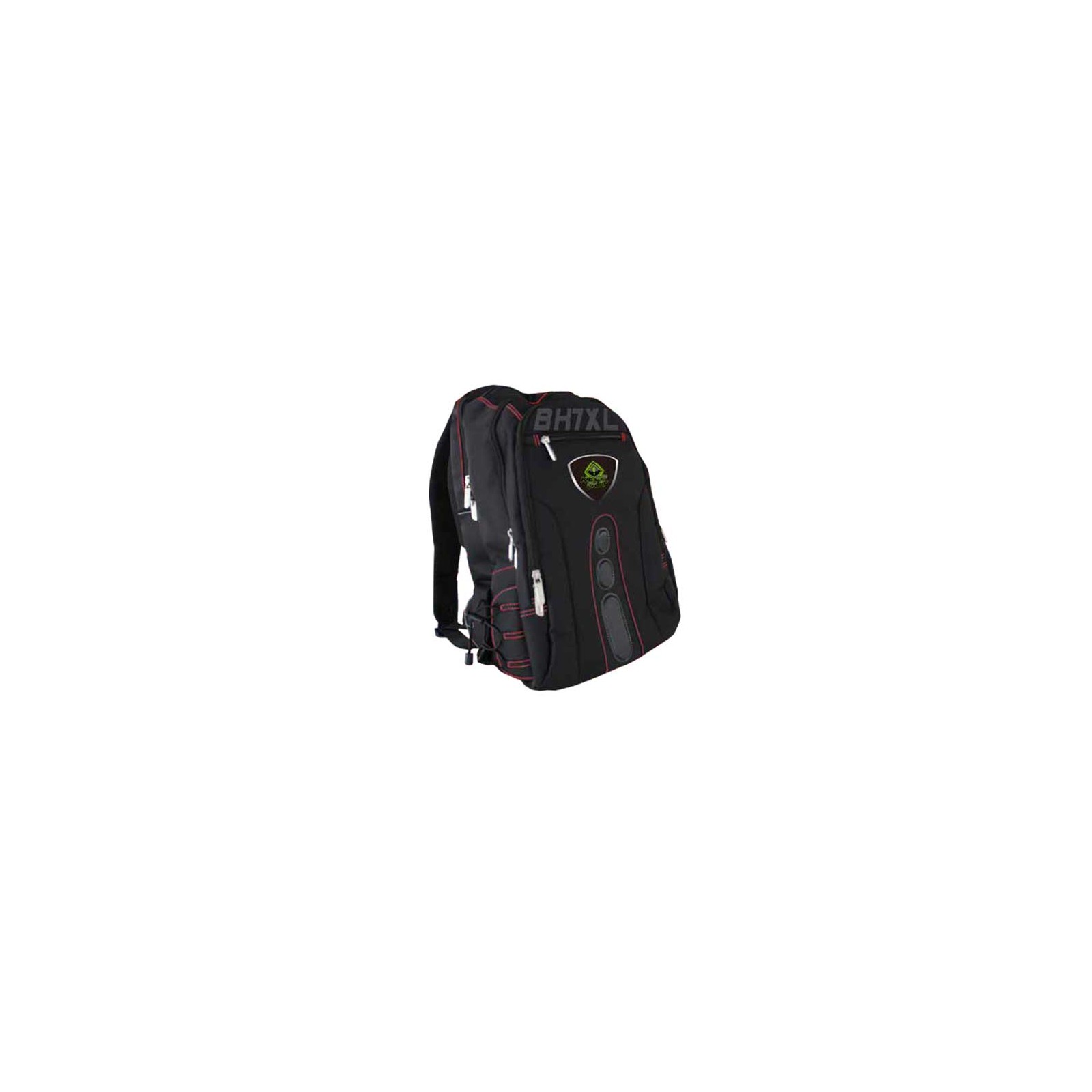 KeepOut BK7RXL Gaming Backpack 17 Inch Black/Red