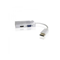 3-in-1 DisplayPort to HDMI/VGA/DVI Adapter