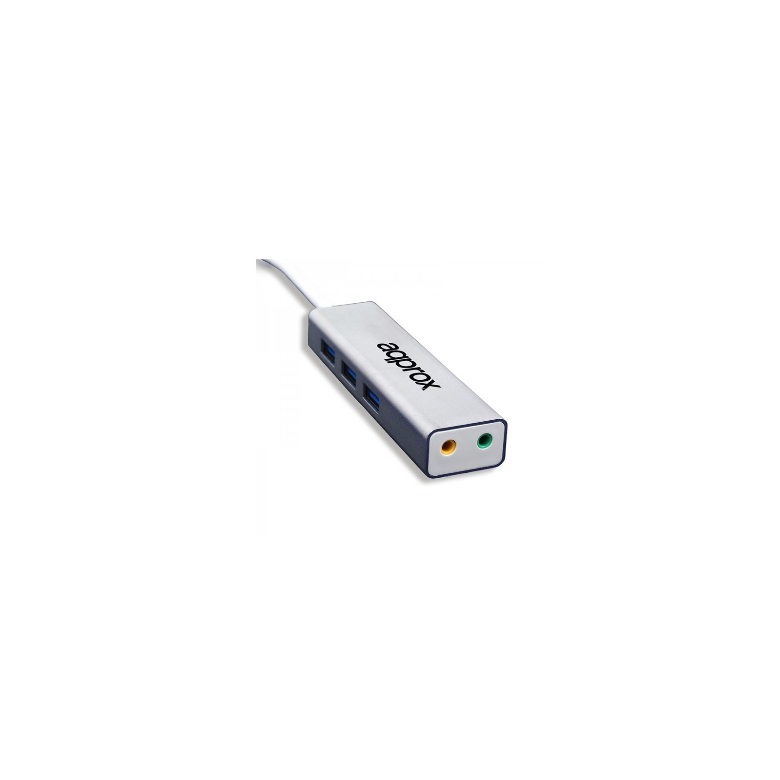 Tarjeta Sonido Usb 5.2 y Hub Usb 3.0 Approx