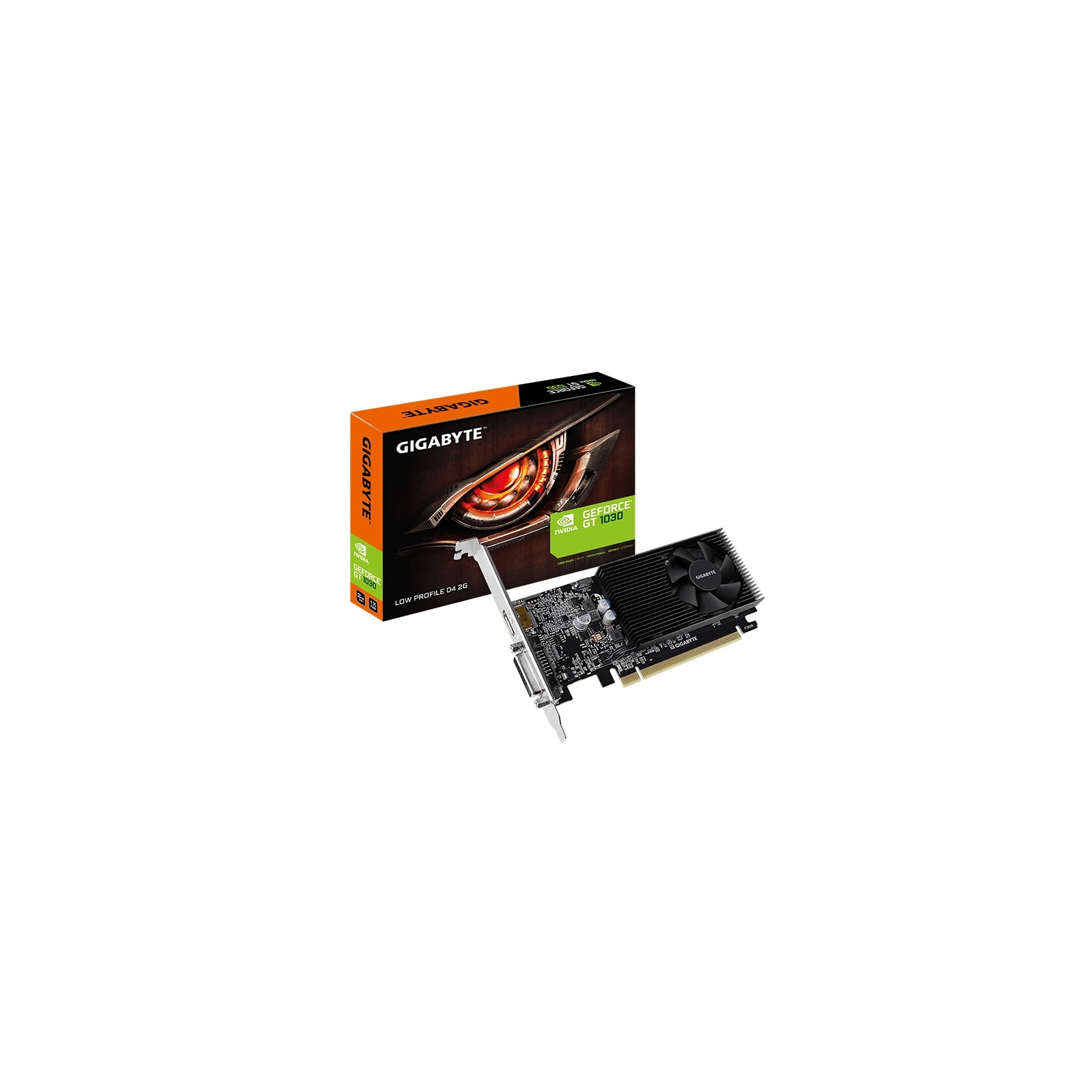 NVIDIA GT1030 2GB LP PCI-E Graphics Card Gigabyte