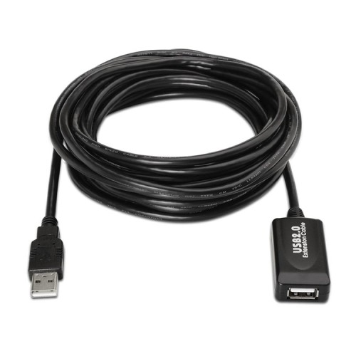 Cable Prolongador USB 2.0 de 5m Negro Nanocable