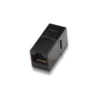 Cat.6 UTP Female RJ45 Connector Black Nanocable