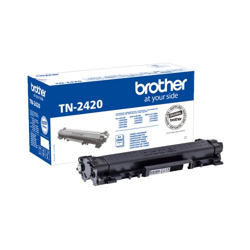 Brother TN2420 Black Toner Cartridge 3000 Pages Yield