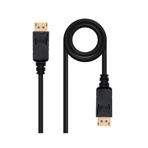 3 M Black DisplayPort Cable DP/M to DP/M Nanocable