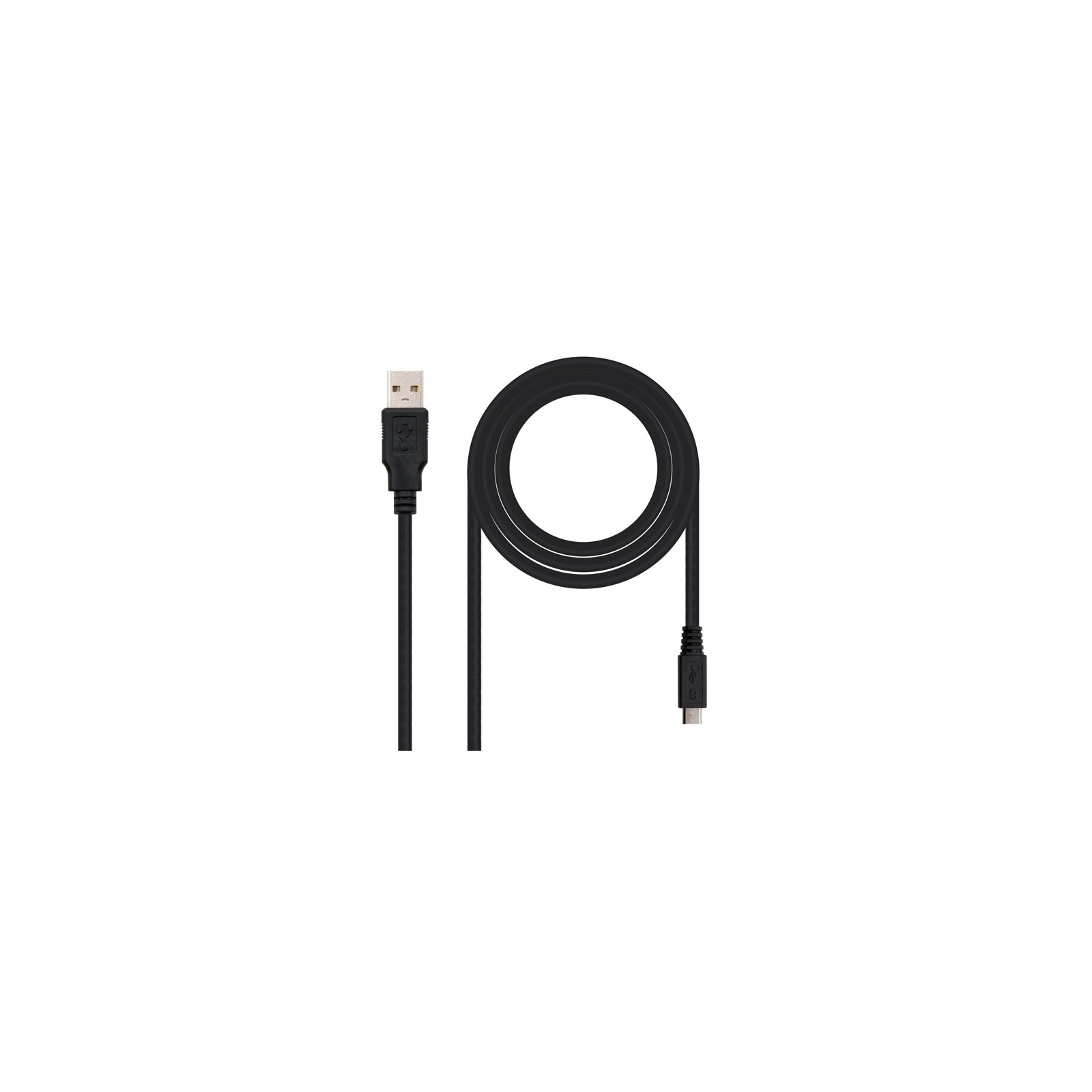 Cable USB 2.0 Tipo A/M a Micro USB B/M Nanocable