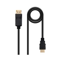 Conversor Displayport A Hdmi 5 M Negro Nanocable