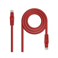 0.5 M RJ45 UTP Cat6A Cable Red Nanocable