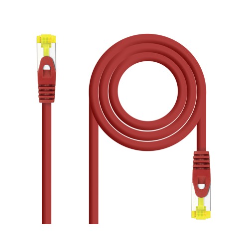 Nanocable RJ45 SFTP Cat6a 0.5M Red