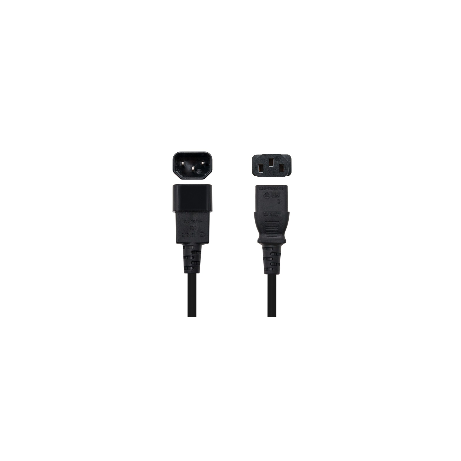 C13 Female to C14 Male Power Cable 3m