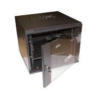 Wall-Mounted Rack Enclosure 19 9U for Equipment Storage