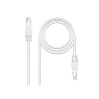 Cable De Red RJ45 Cat.5e UTP 3 M Blanco Nanocable